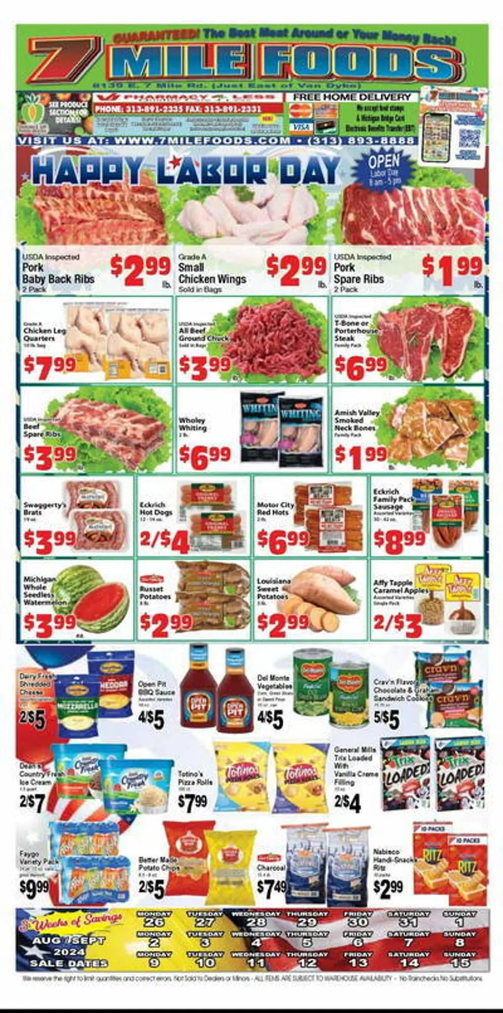 7 Mile Foods Weekly Ad - 1