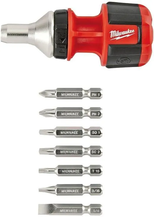 Milwaukee 48-22-2320 Compact Ratcheting Multi Bit Driver