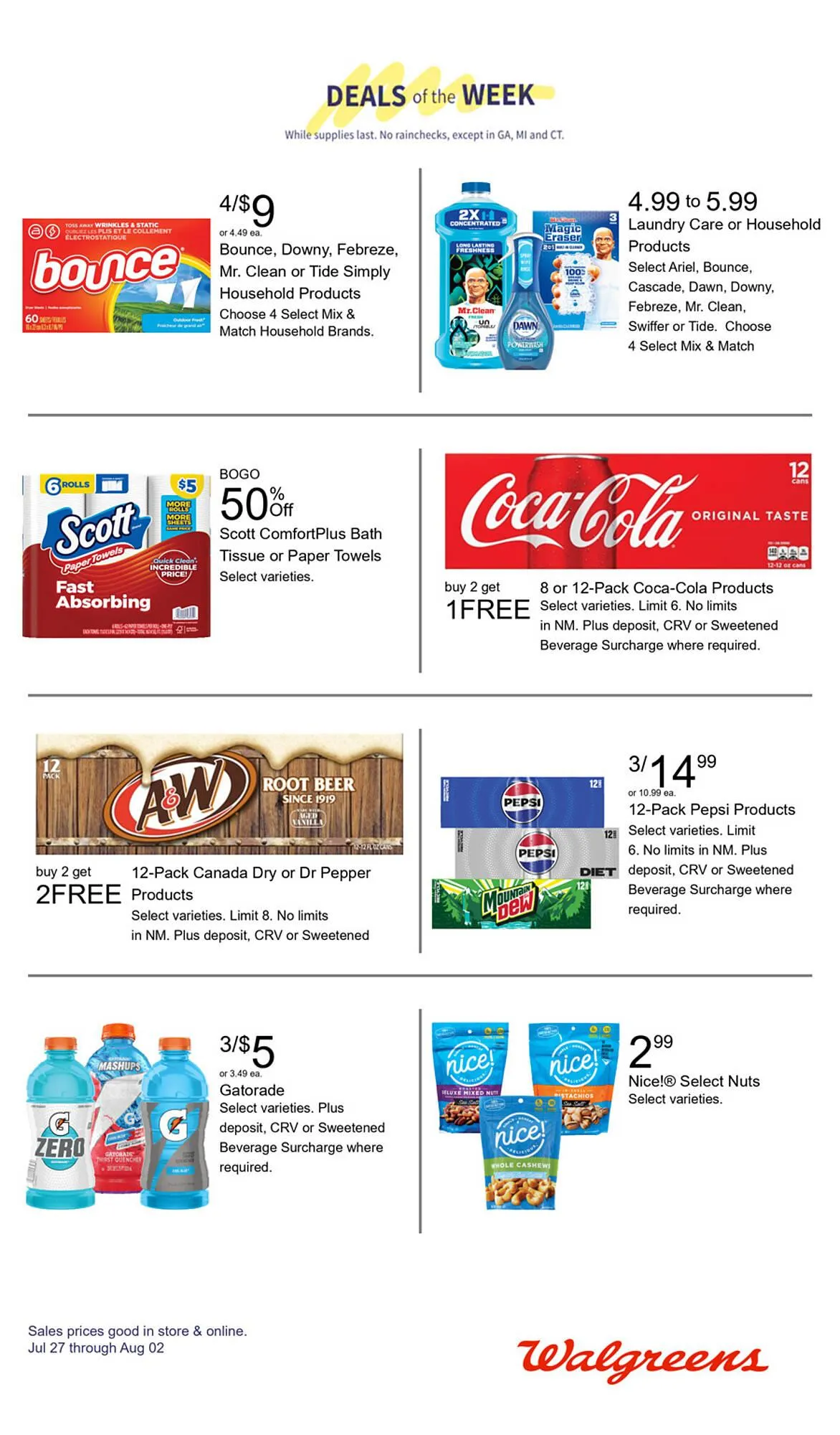 Weekly ad Walgreens Weekly Ad from July 27 to August 2 2025 - Page 2