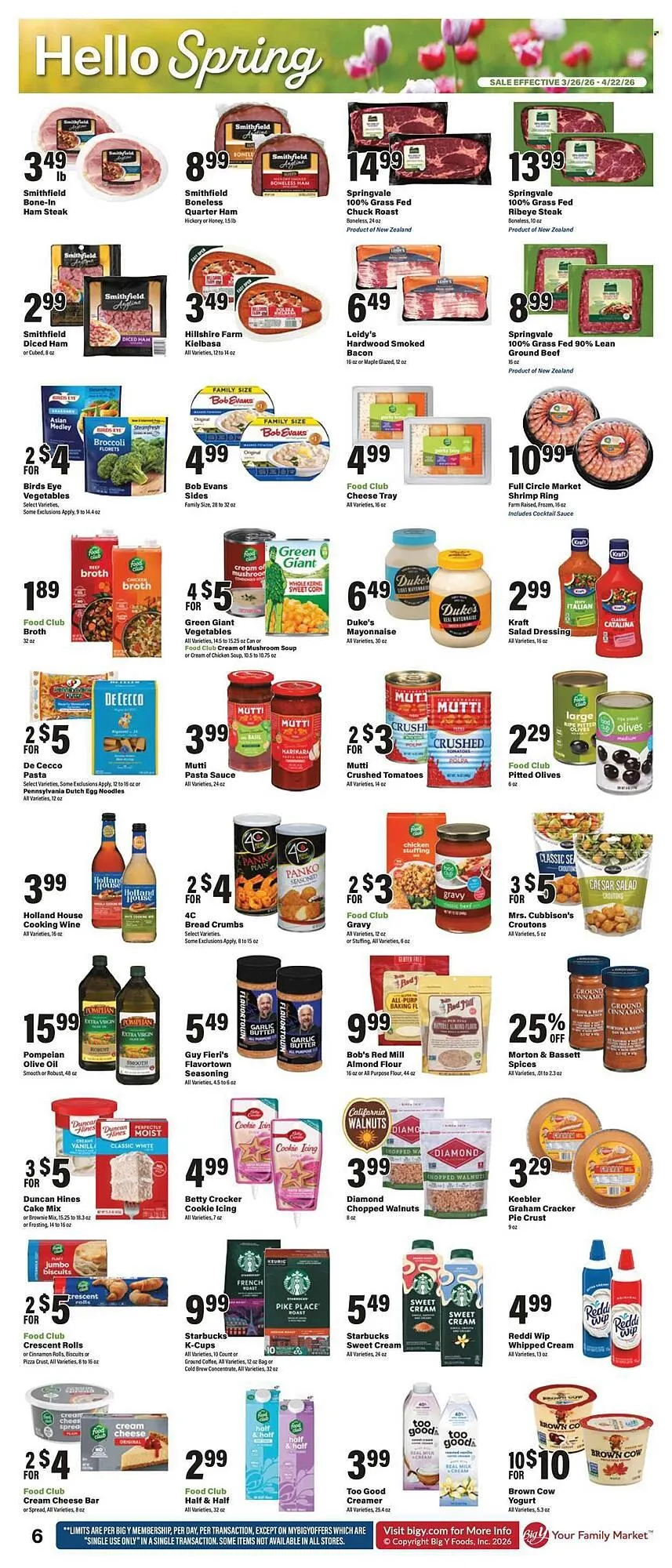 Weekly ad Big Y flyer from March 26 to April 1 2026 - Page 8