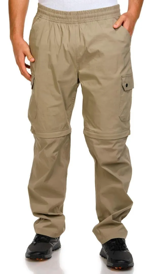 Hi Tec Mens Tech Twill Zip Off Pants