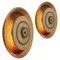 Vintage Ceramic Wall Lights, Denmark, 1970, Set of 2