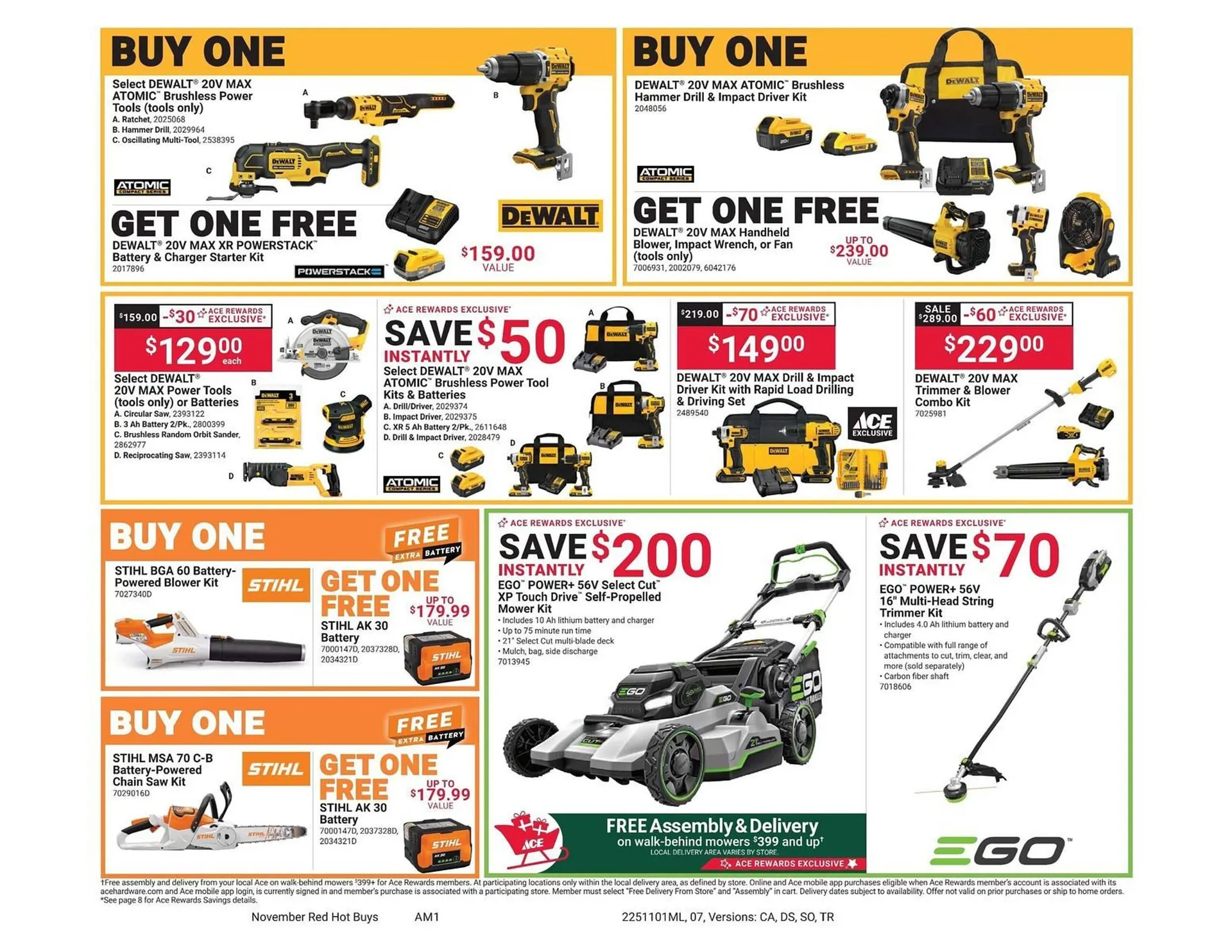 Weekly ad Ace Hardware flyer from November 1 to December 1 2025 - Page 7