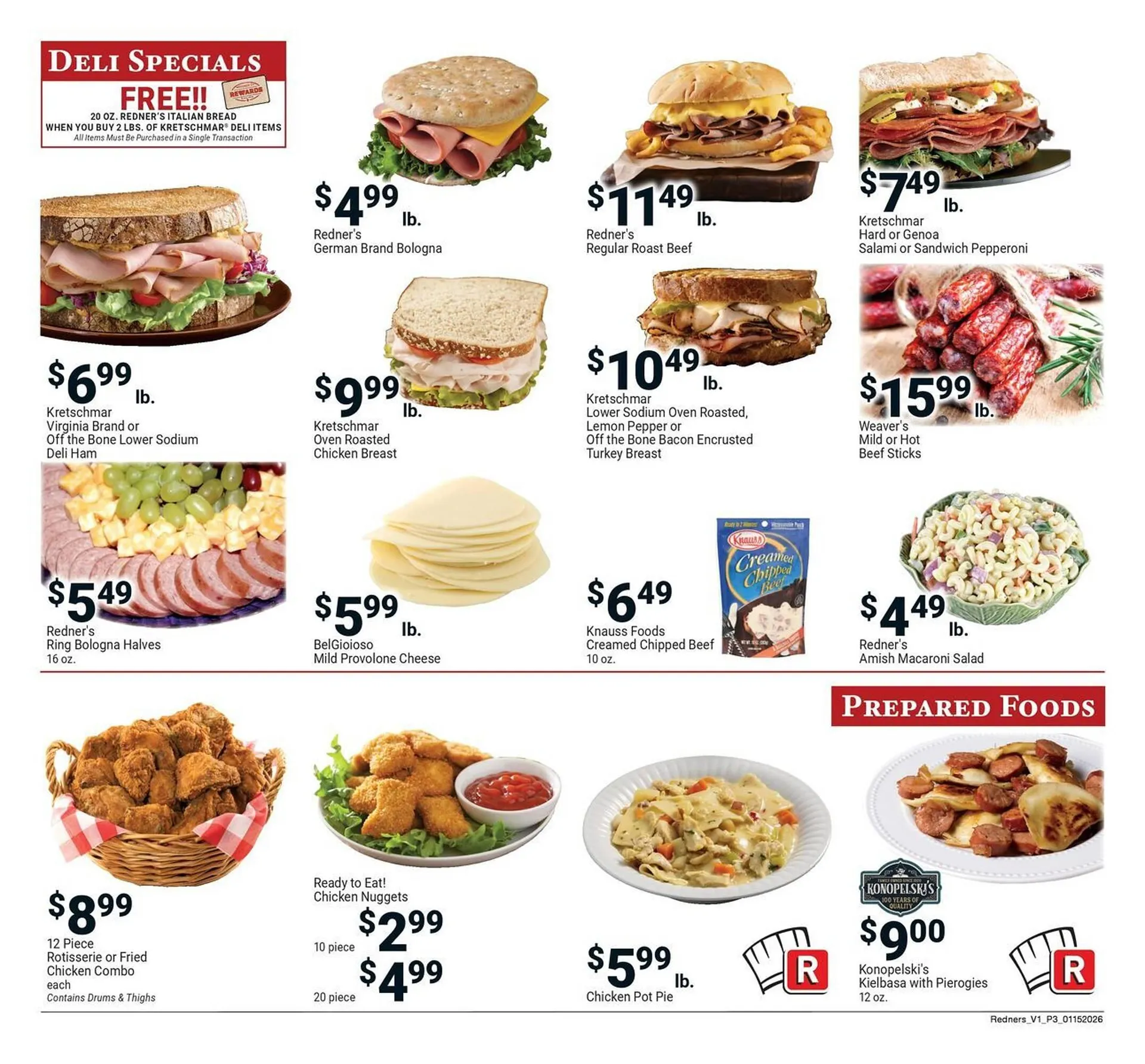 Weekly ad Redner's Warehouse weekly ad from January 15 to January 21 2026 - Page 3