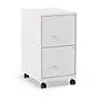 Staples 2-Drawer Mobile Vertical File Cabinet,