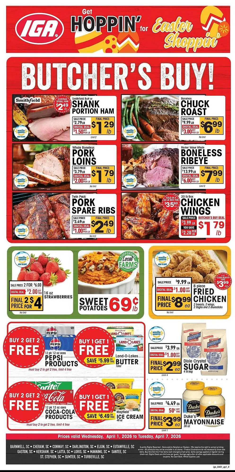 Weekly ad IGA weekly ad from April 1 to April 7 2026 - Page 1