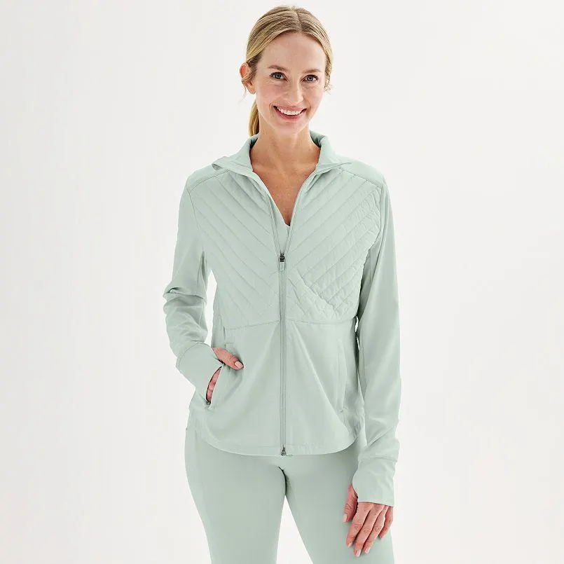 Women's Tek Gear® Woven Mixed Media Jacket