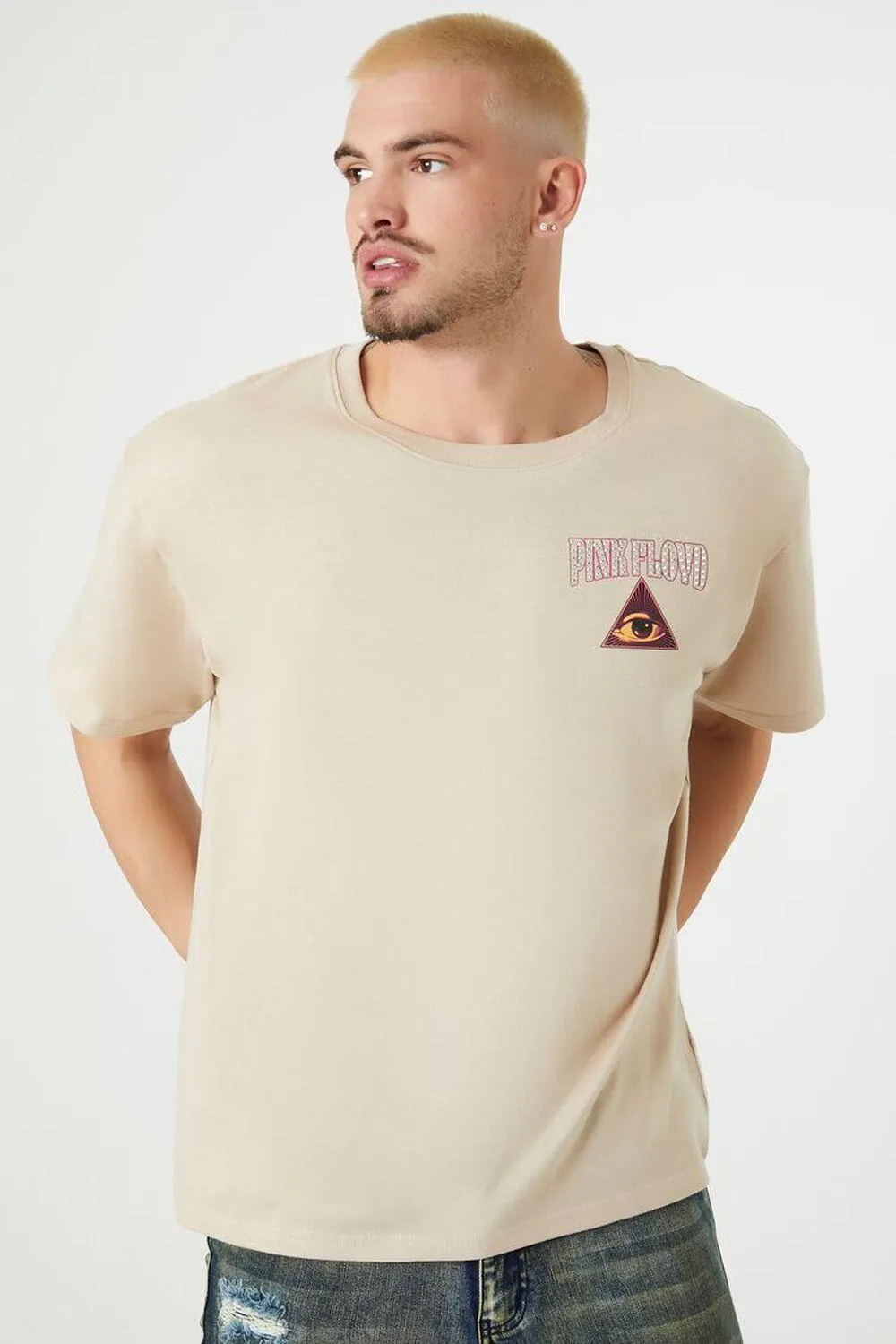 Rhinestone Pink Floyd Graphic Tee