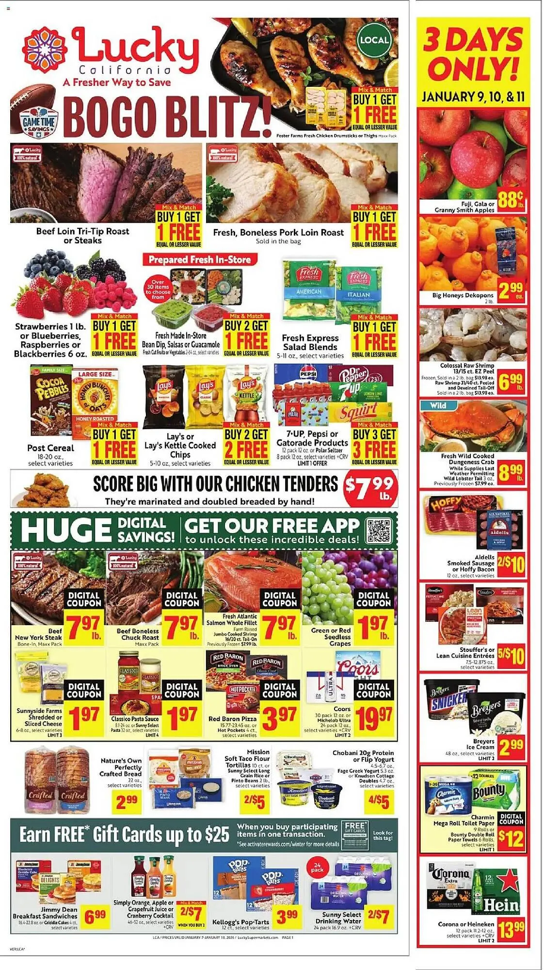 Lucky Supermarkets weekly ad - 1