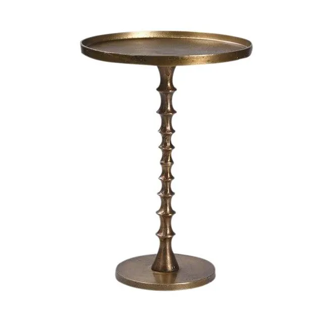 Retro Brass Side Table