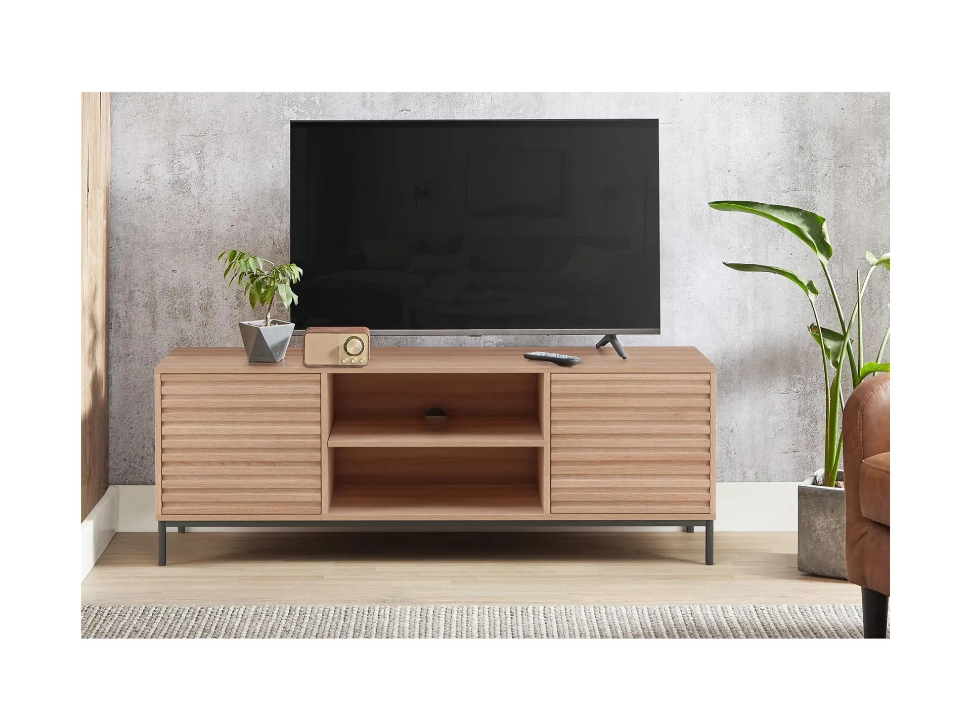 Ren Home Jarrel 55" TV Stand with 2 Door