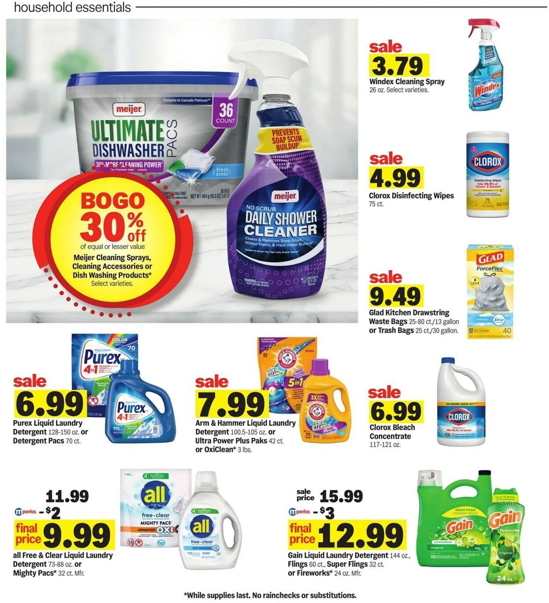 Weekly ad Meijer Weekly Ad from March 30 to April 5 2025 - Page 34