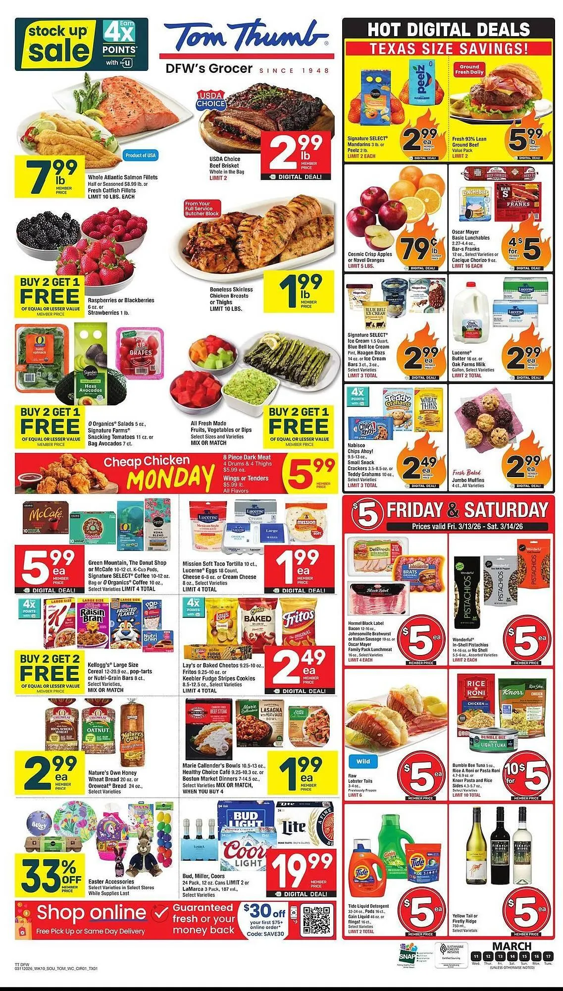 Weekly ad Tom Thumb weekly ad from March 11 to March 17 2026 - Page 3