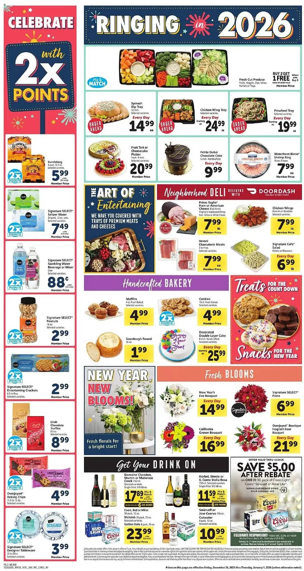 Weekly ad Safeway weekly ad from December 26 to January 1 2026 - Page 2
