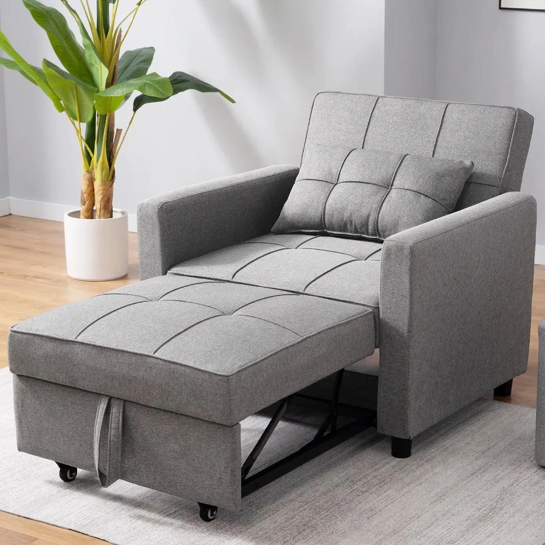 Dream Grey Body Pull Chair/Bed