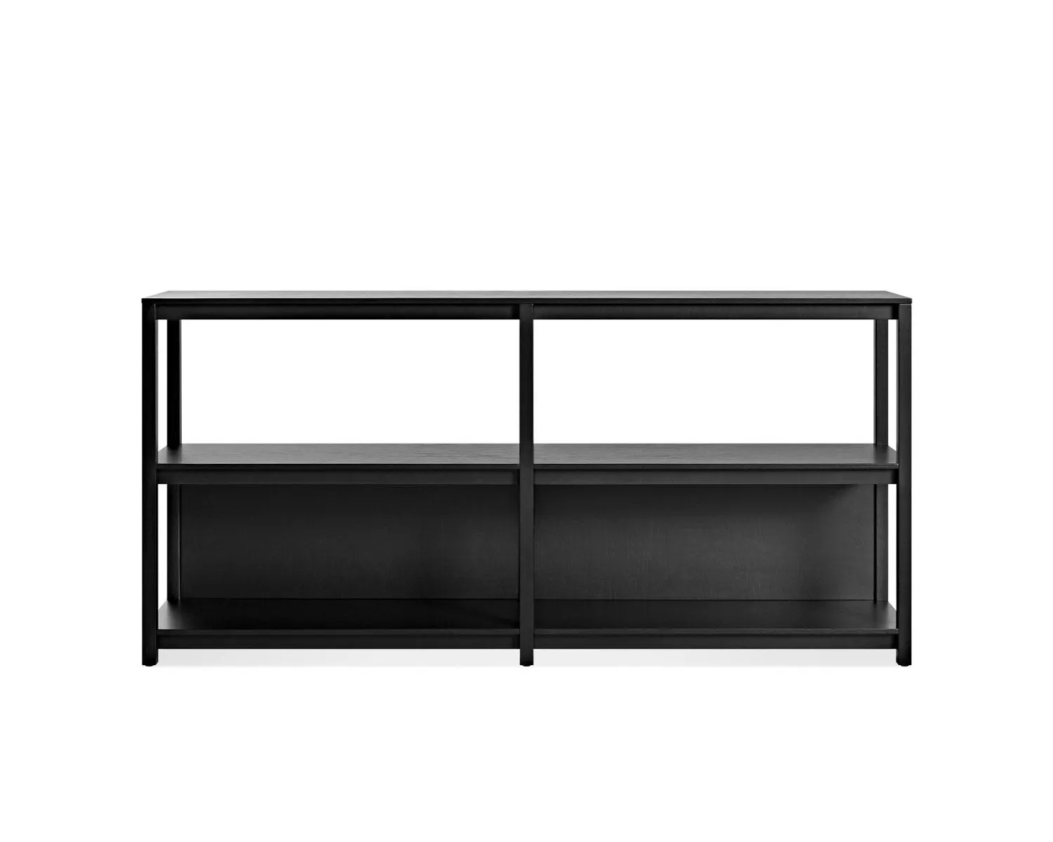 Open Plan Large Low Bookcase