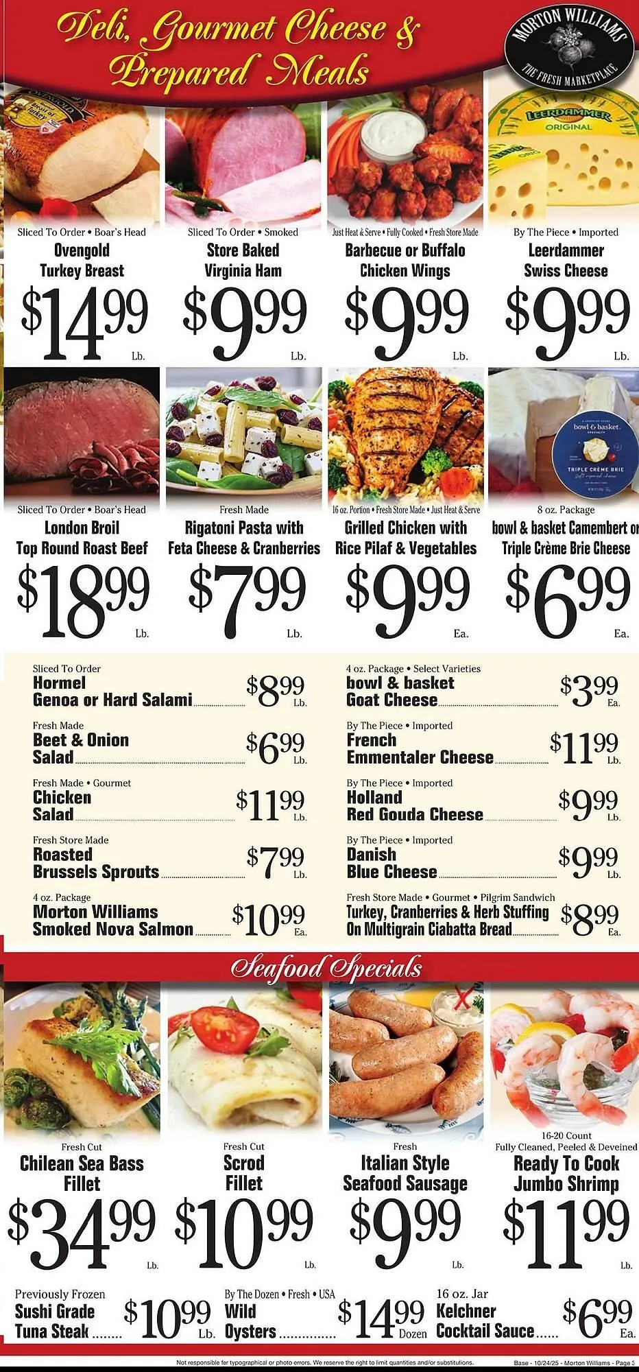 Weekly ad Morton Williams weekly ad from October 24 to October 30 2025 - Page 3