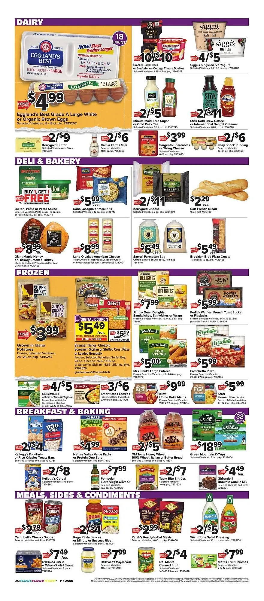 Weekly ad Giant Food weekly ad from October 17 to October 23 2025 - Page 8