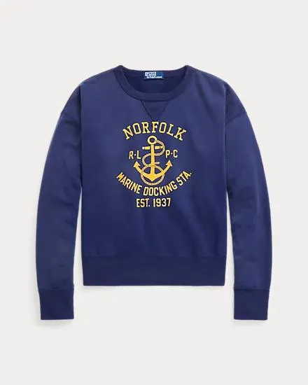 Vintage Fit Fleece Graphic Sweatshirt