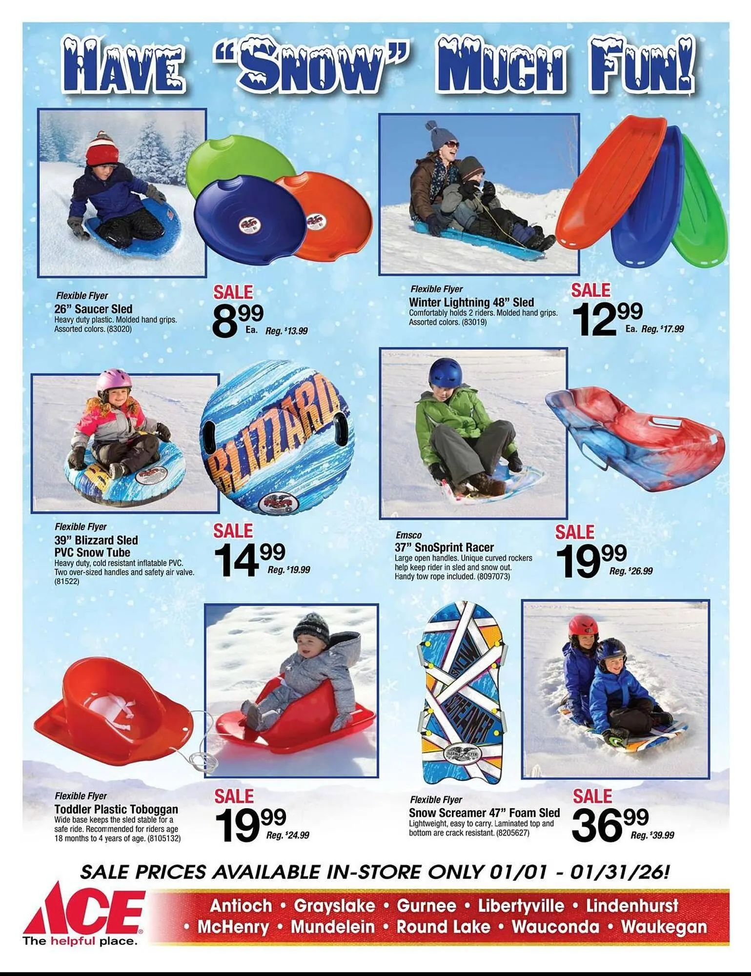 Weekly ad Ace Hardware flyer from January 1 to January 31 2026 - Page 5