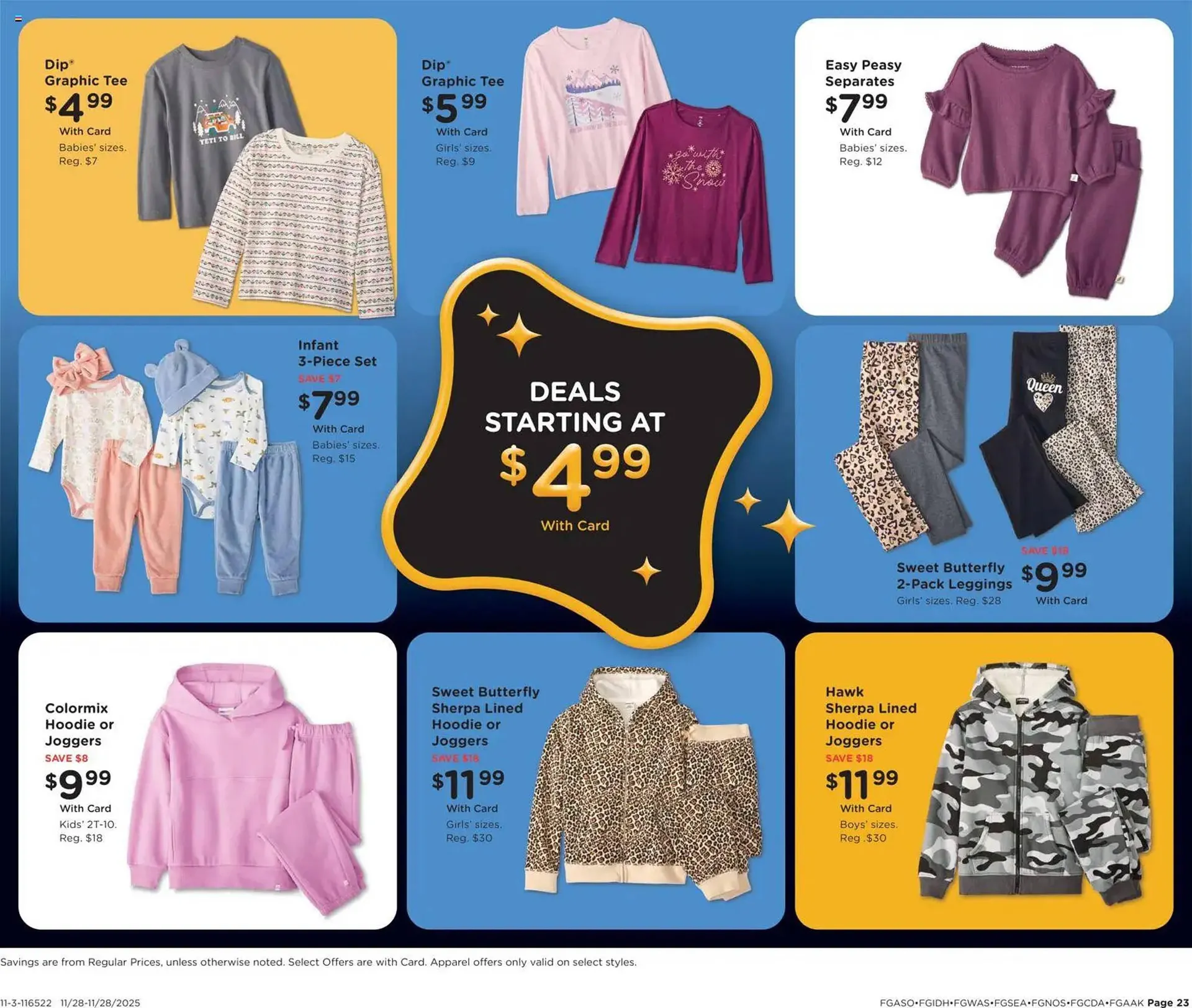 Weekly promotion Fred Meyer weekly ad spanning from November 12 to November 28 2025 - Page 24 for Catalogue 365