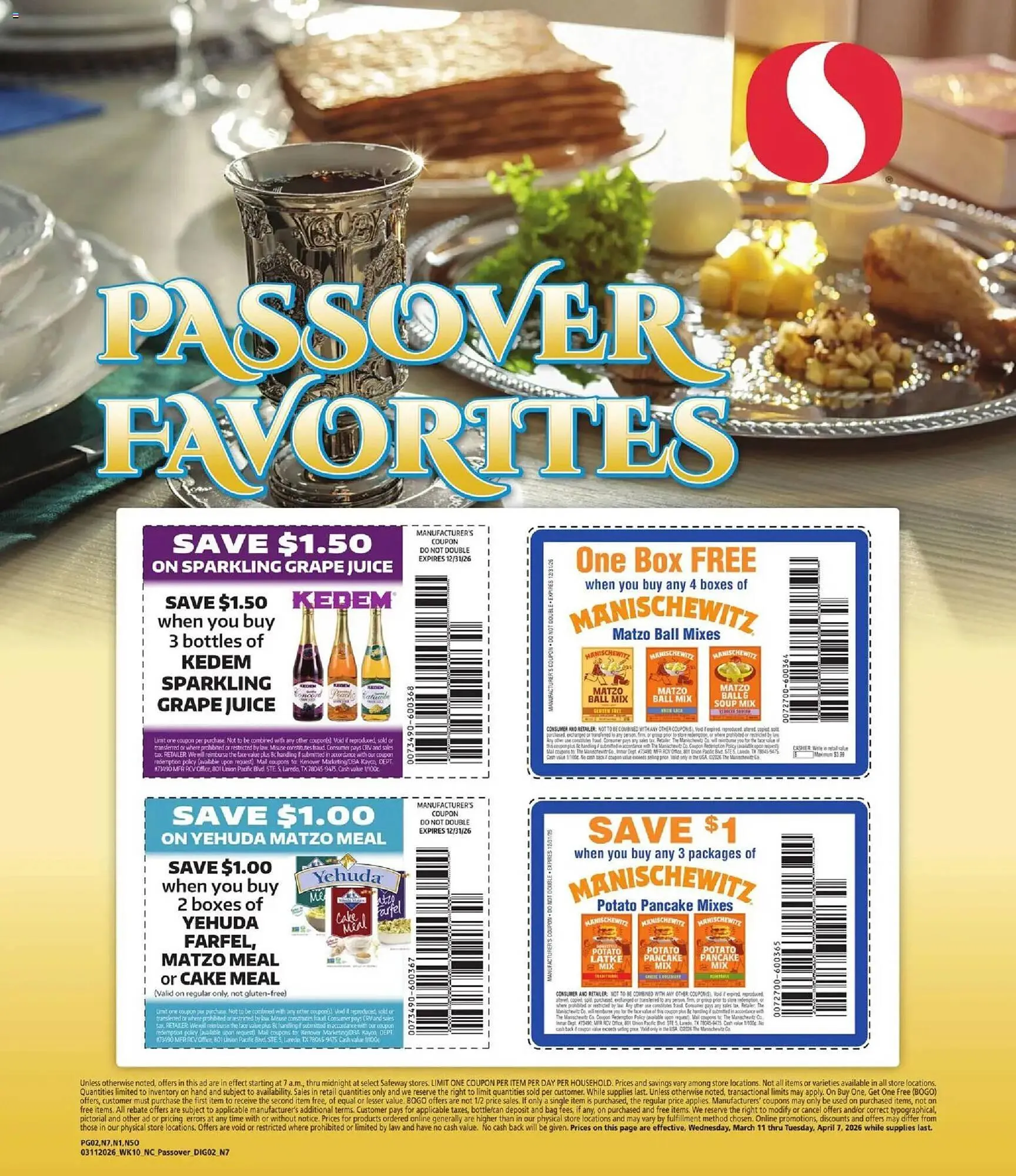 Weekly ad Safeway weekly ad from March 11 to April 8 2026 - Page 2
