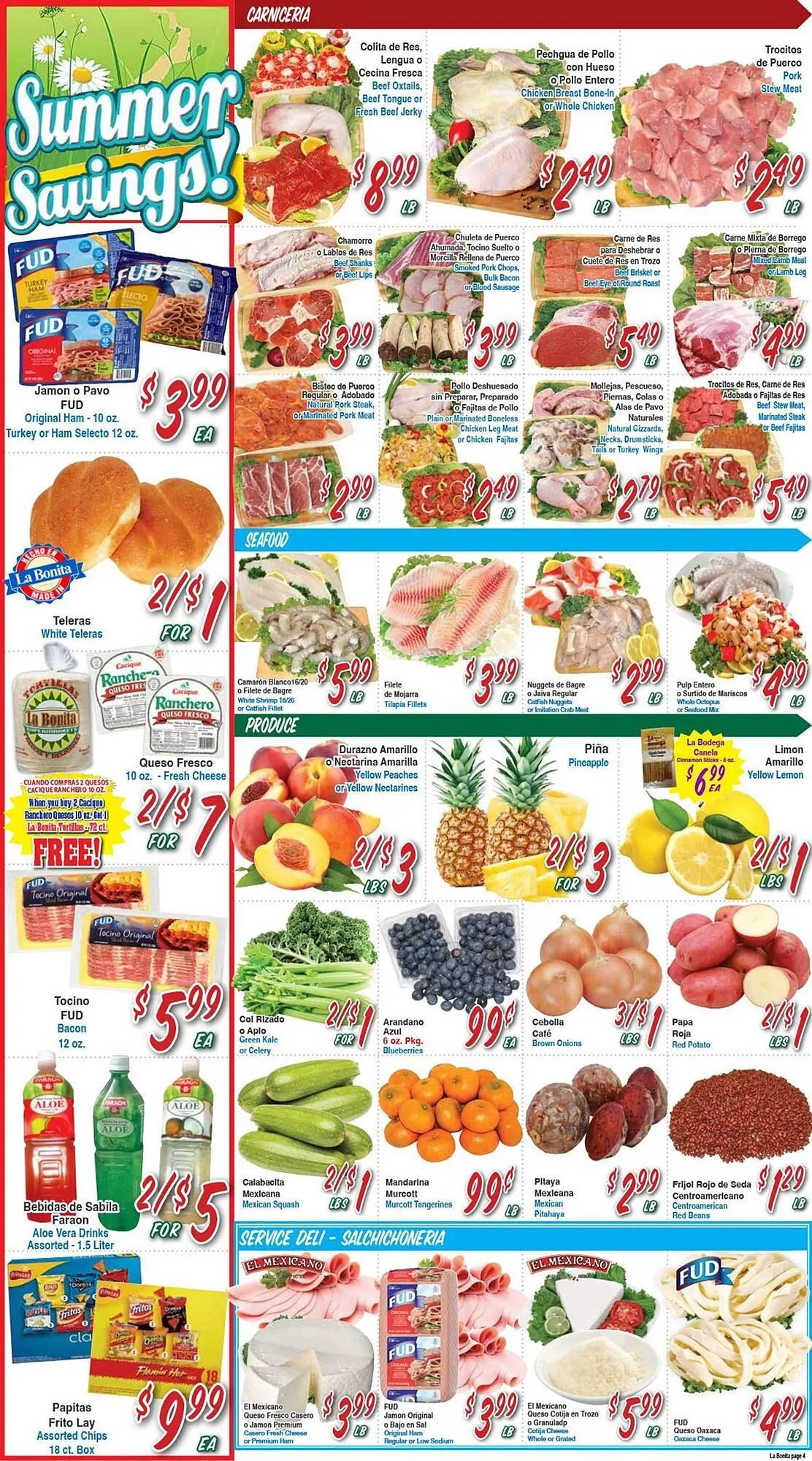 Weekly ad La Bonita Supermarkets Weekly Ad from June 18 to June 24 2025 - Page 4