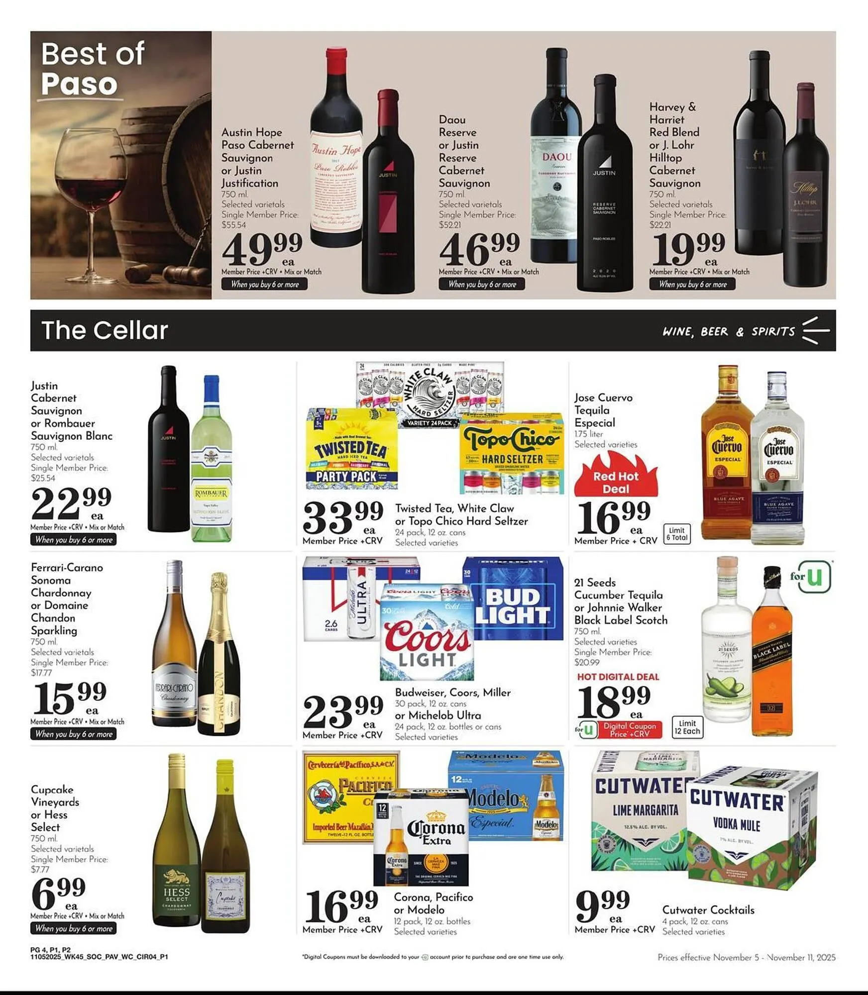 Weekly ad Pavilions weekly ad from November 5 to November 11 2025 - Page 4