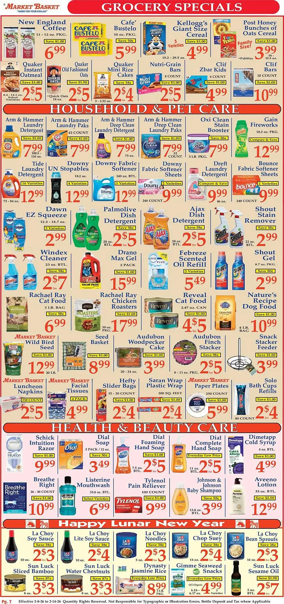 Weekly ad Market Basket weekly ad from February 8 to February 14 2026 - Page 7