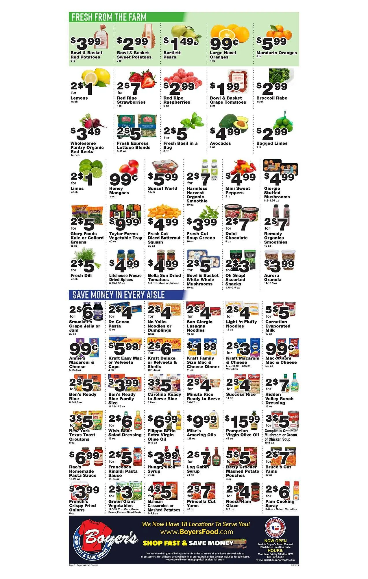 Weekly ad Boyer's Food Markets weekly ad from April 2 to April 4 2026 - Page 6