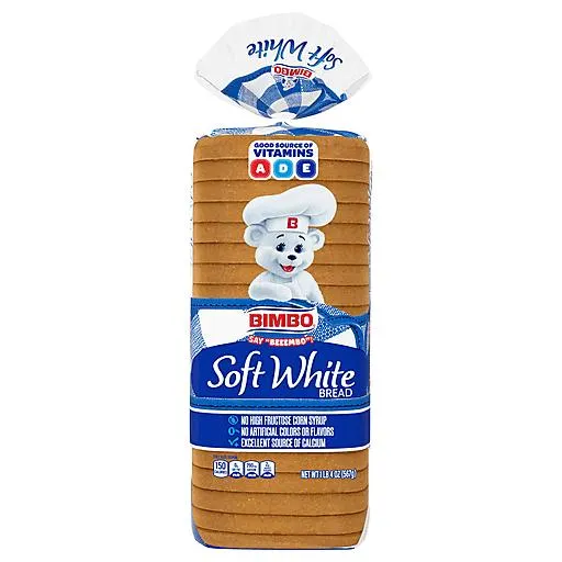 Bimbo Bread, Soft White 20 oz
