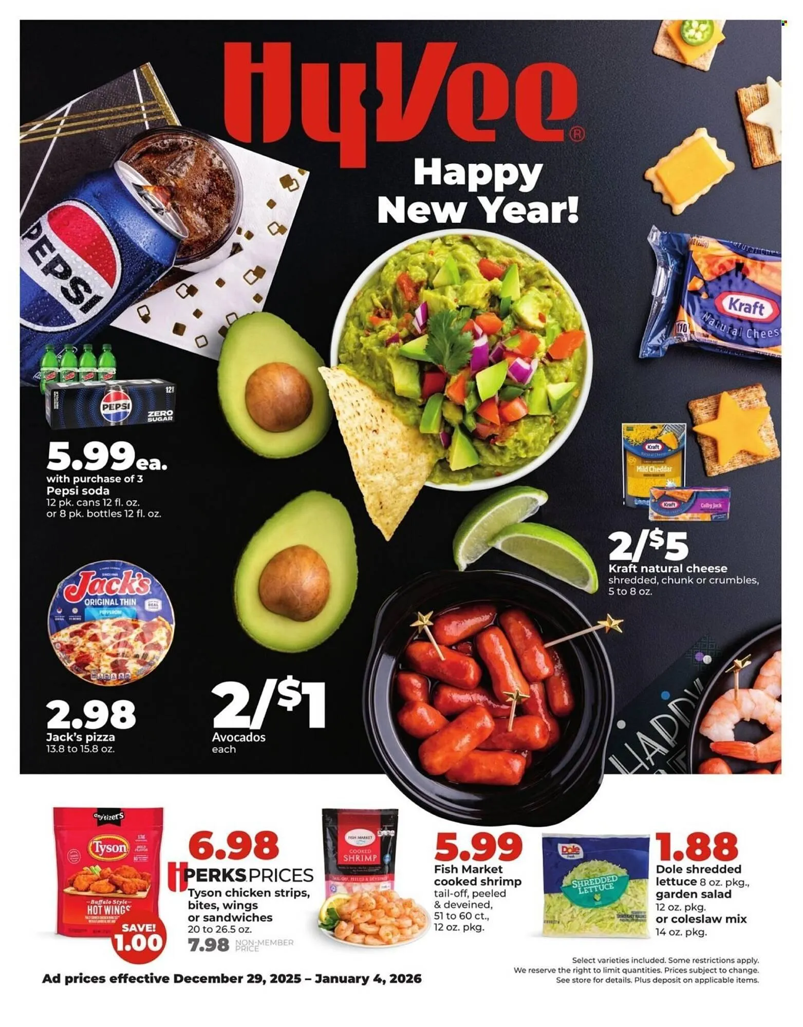 Weekly ad Hy-Vee weekly ad from December 29 to January 4 2026 - Page 1