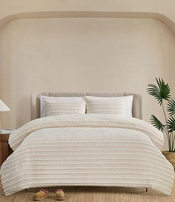 Brinkley Faux-Fur Comforter Mini Set