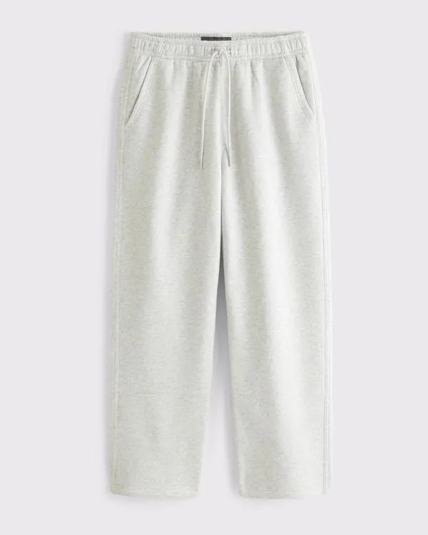 Essential Straight Open-Hem Sweatpant
