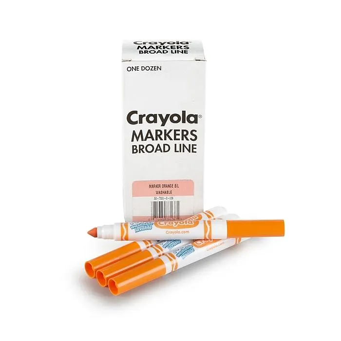 Crayola® Washable Broad Line Bulk Markers,