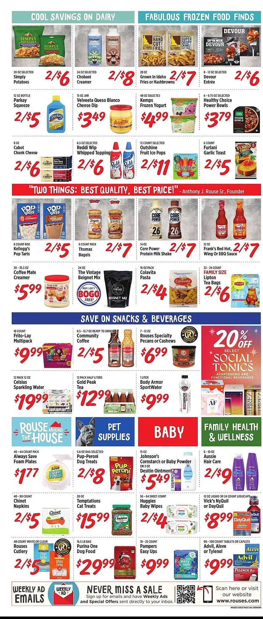 Weekly ad Rouses weekly ad from December 26 to January 1 2026 - Page 7