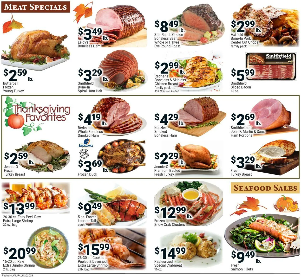 Weekly ad Redner’s Warehouse Market Current weekly ad from November 20 to November 26 2025 - Page 4