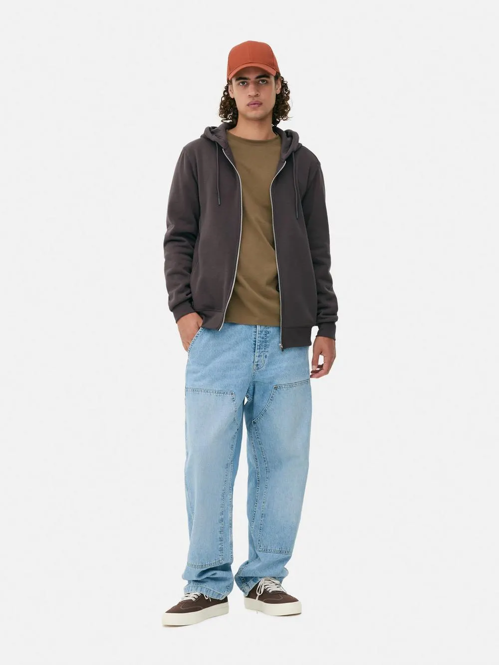 Mikina s kapucí na zip