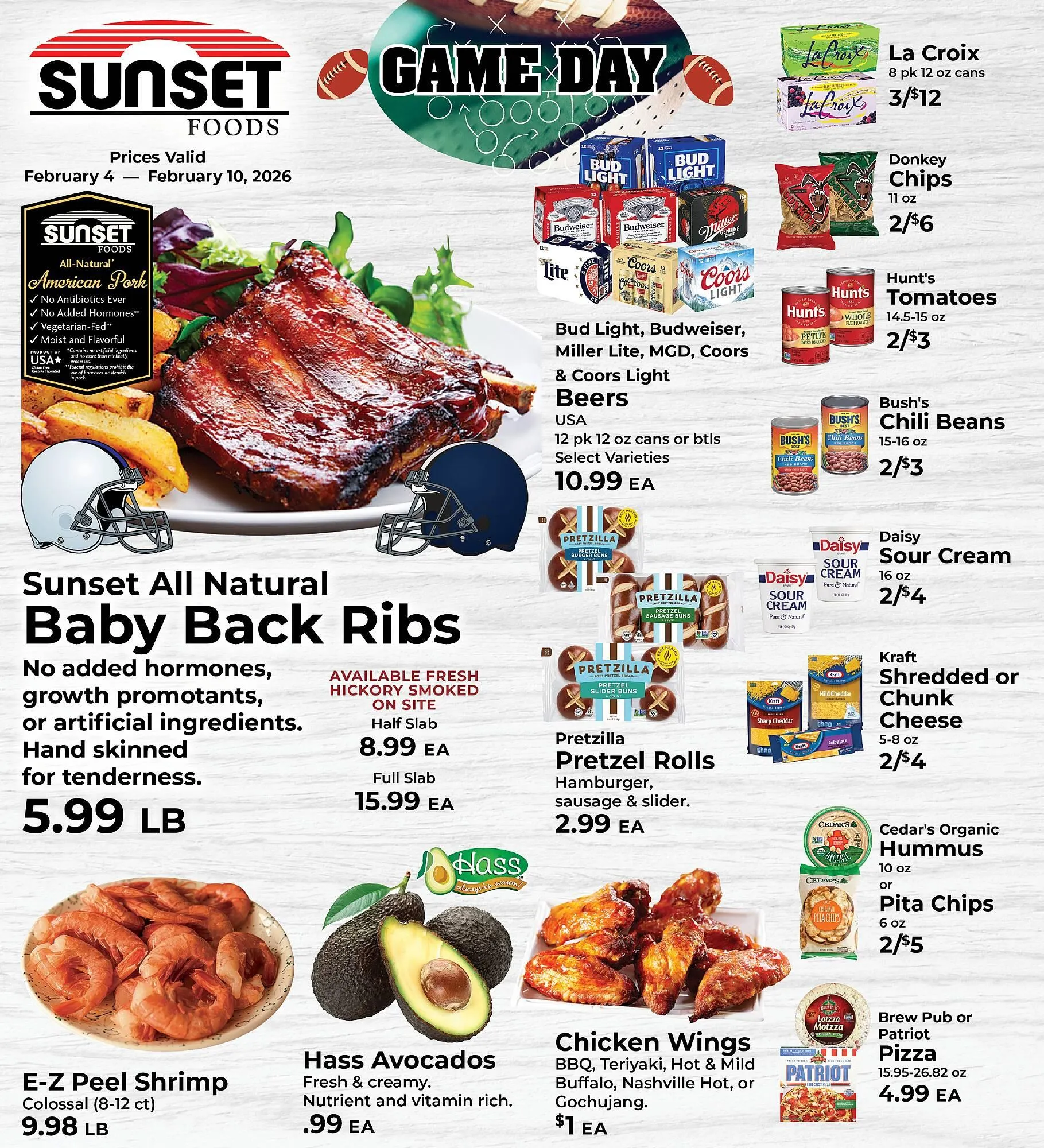 Sunset Foods weekly ad - 1