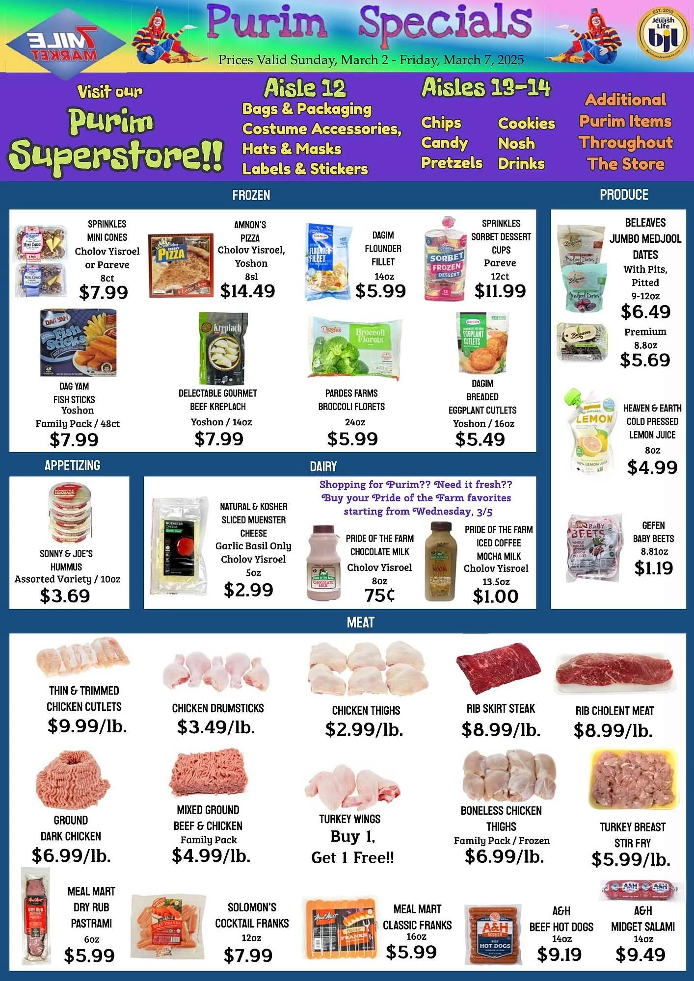 Weekly ad Seven Mile Market ad from March 2 to March 7 2025 - Page 1