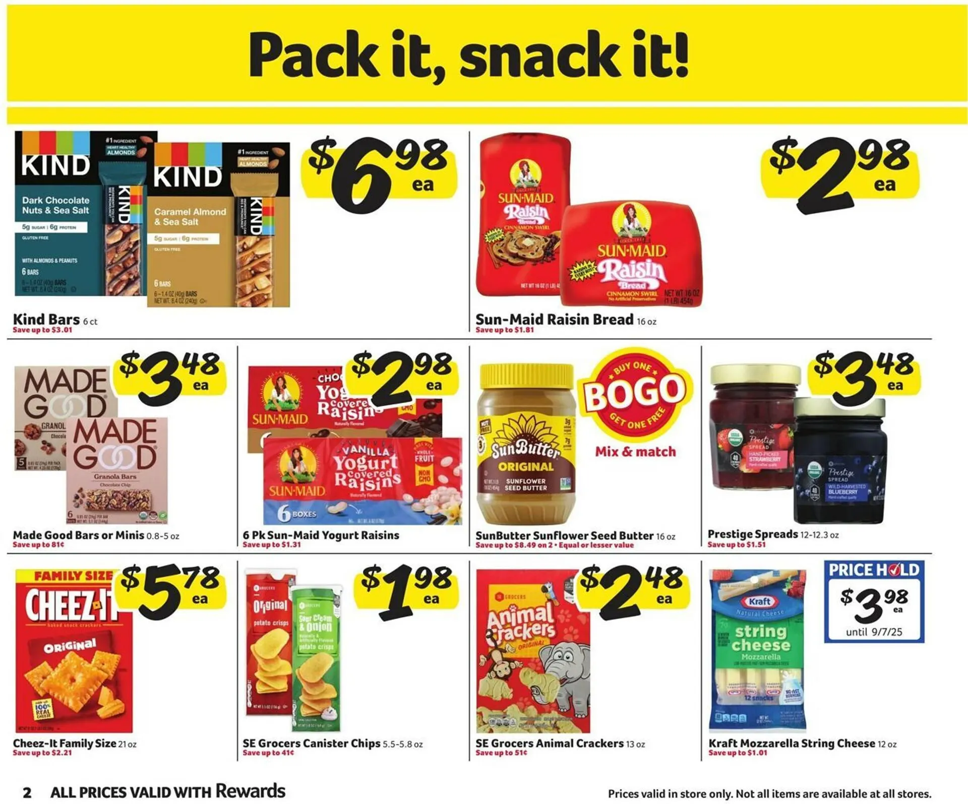 Weekly ad Harveys Supermarkets Weekly Ad from July 23 to August 5 2025 - Page 2