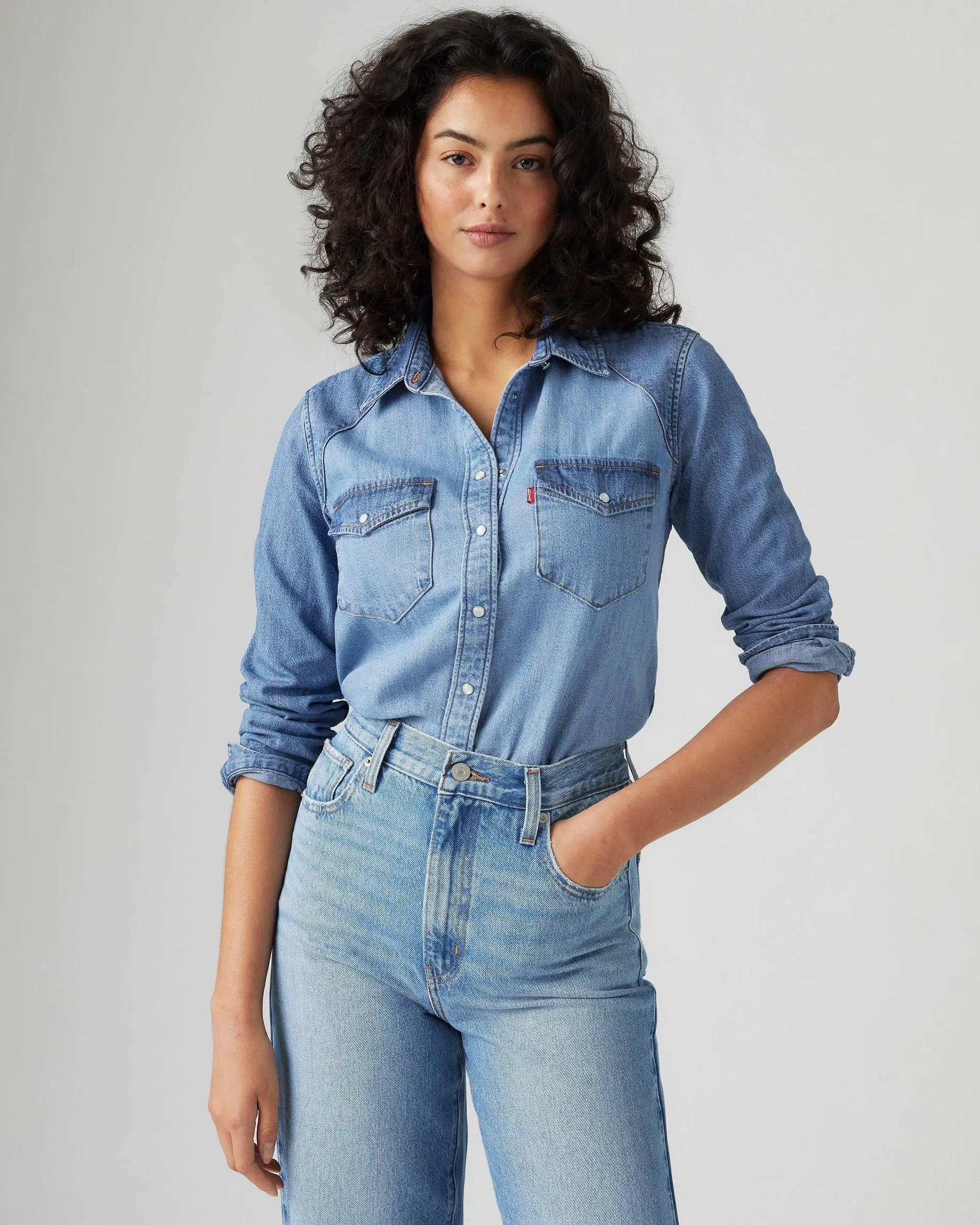 Iconic Western Denim Shirt