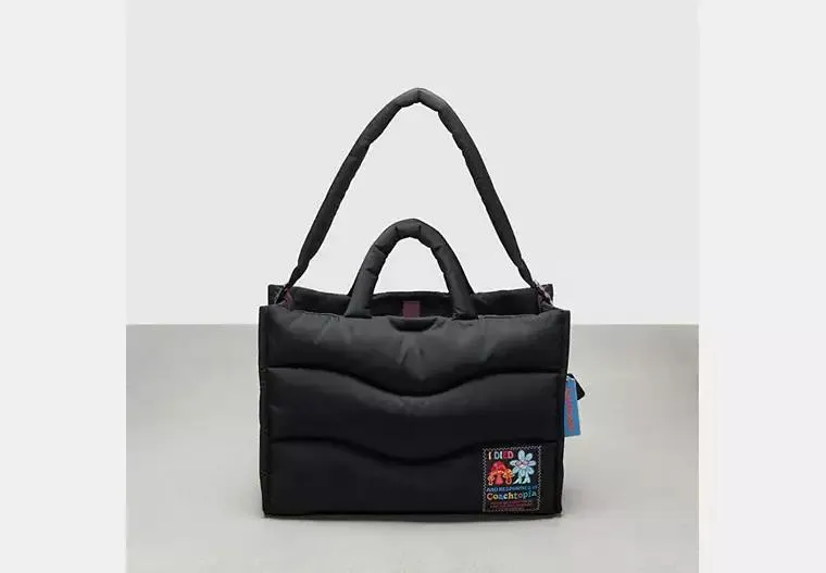 Coachtopia Loop Tote With Wavy Quilting