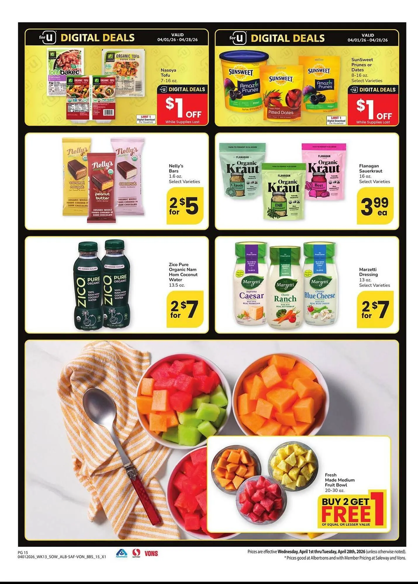 Weekly ad Safeway weekly ad from April 1 to April 28 2026 - Page 15