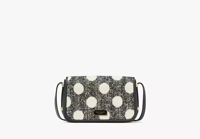 Liv Dot Tweed Crossbody