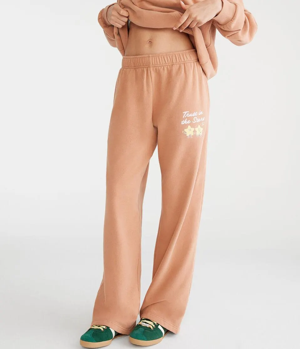 Trust In The Stars Straight Leg Sweatpants