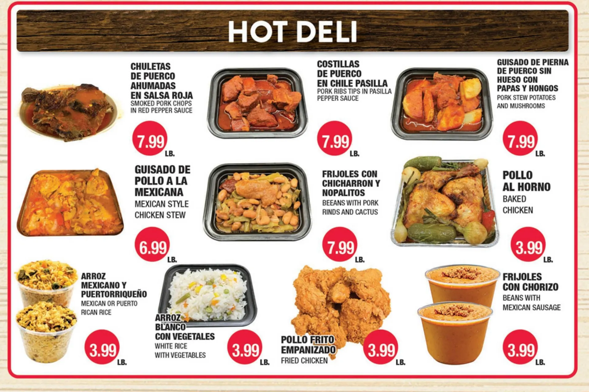Carnicerias Jimenez Weekly Ad - 1