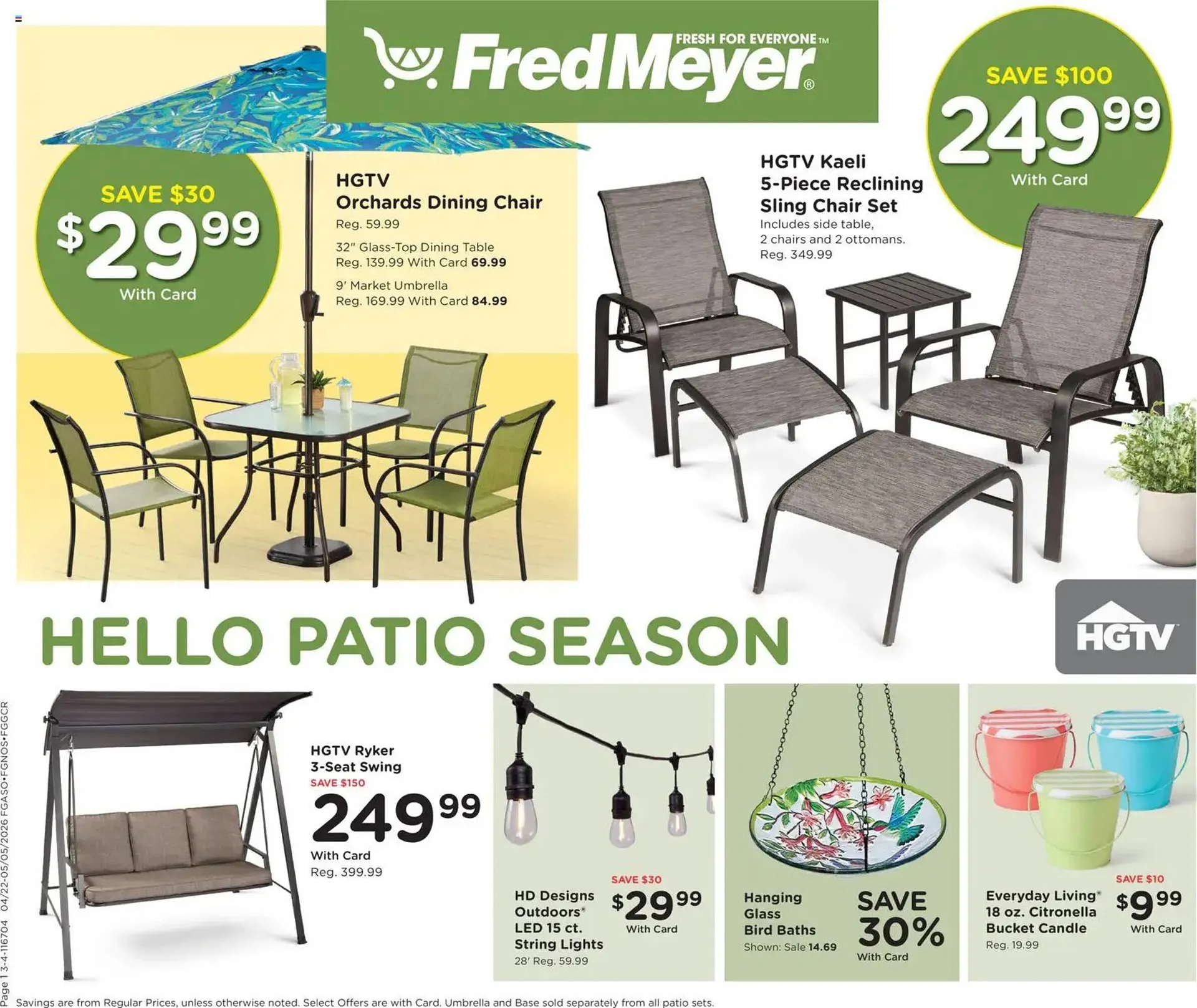 Weekly ad Fred Meyer weekly ad from April 22 to May 6 2026 - Page 1