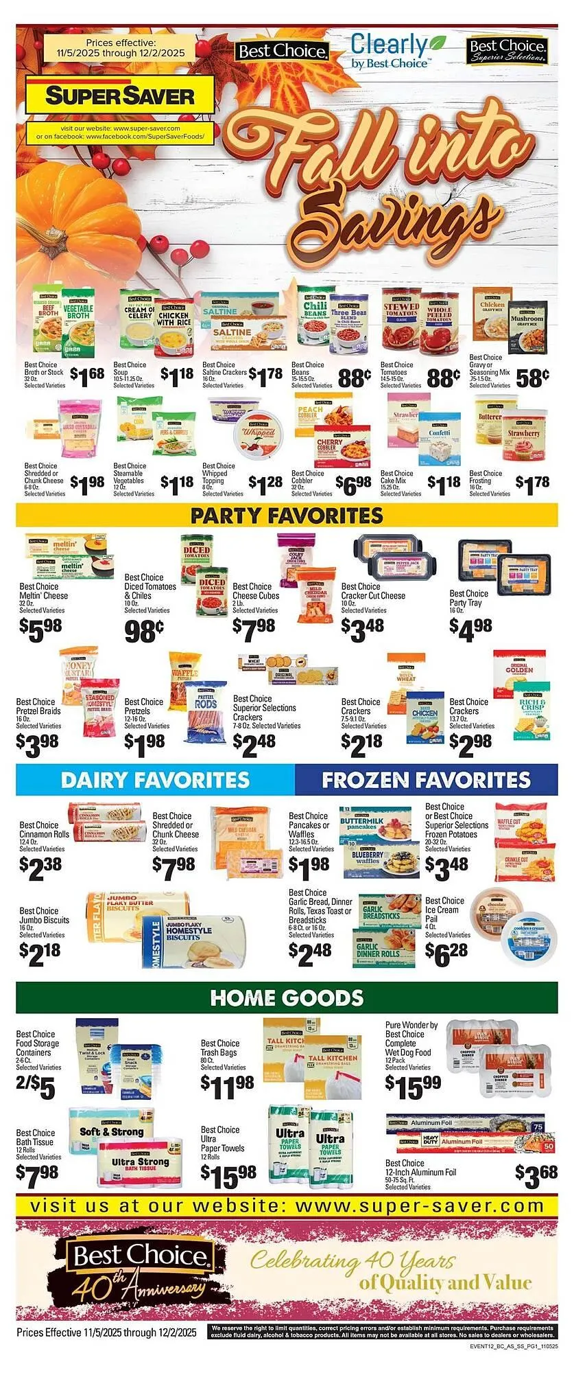 Super Saver weekly ad - 1