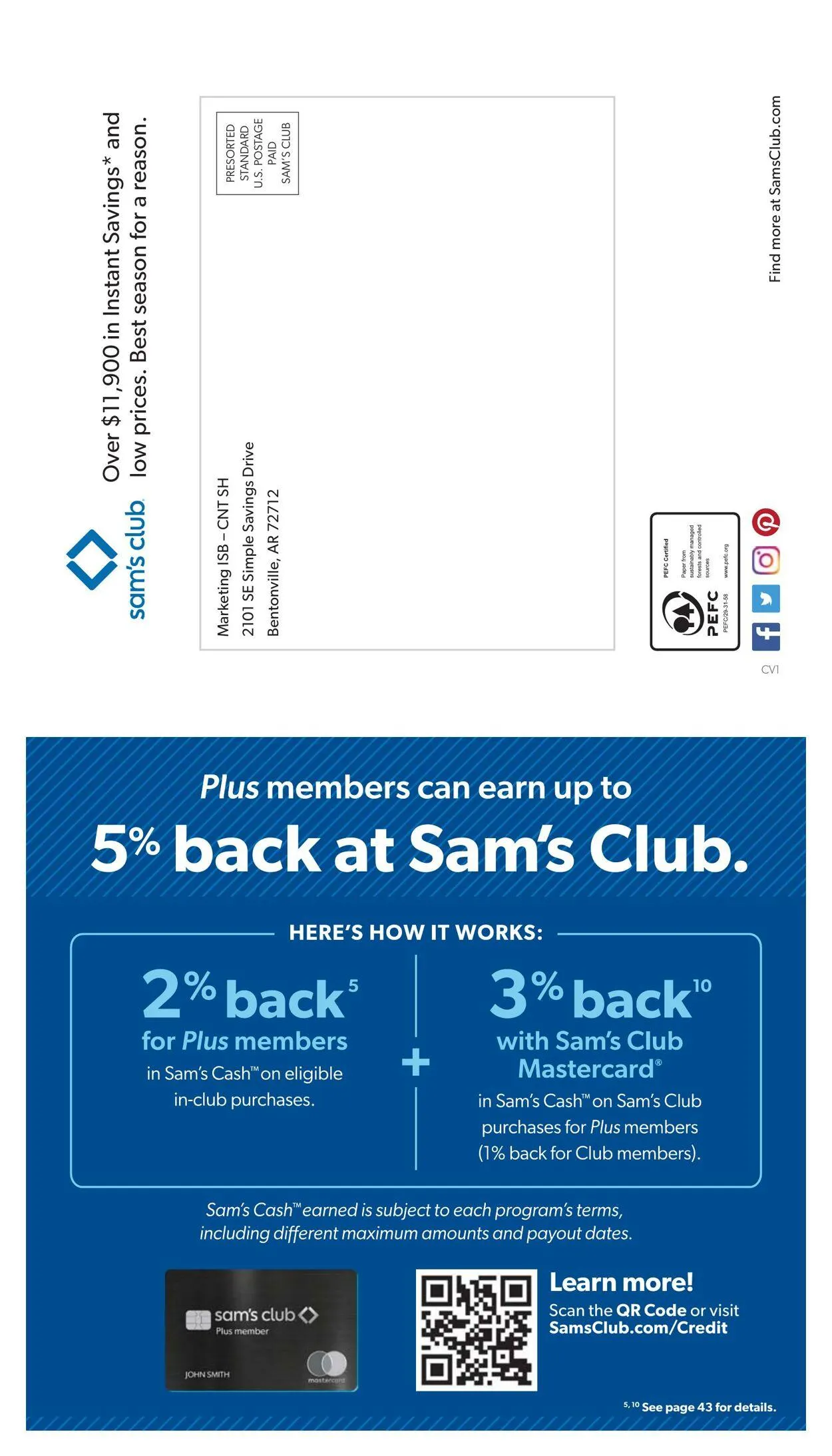 Weekly ad Sam's Club Current weekly ad from August 28 to September 22 2024 - Page 44
